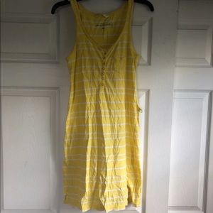 Yellow summer dress